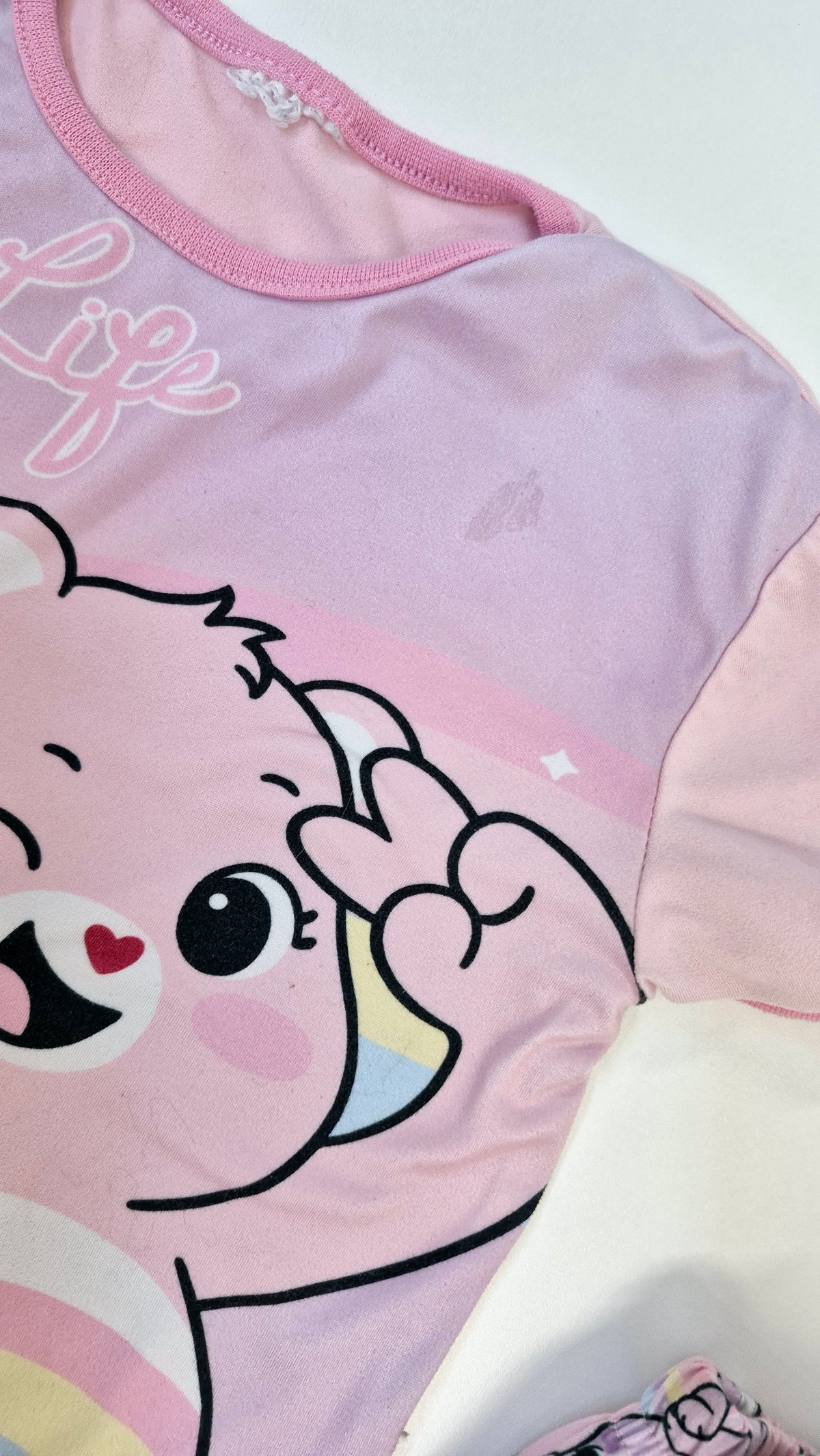 Pyjama 2-3T Care Bear (Imparfait voir photo)