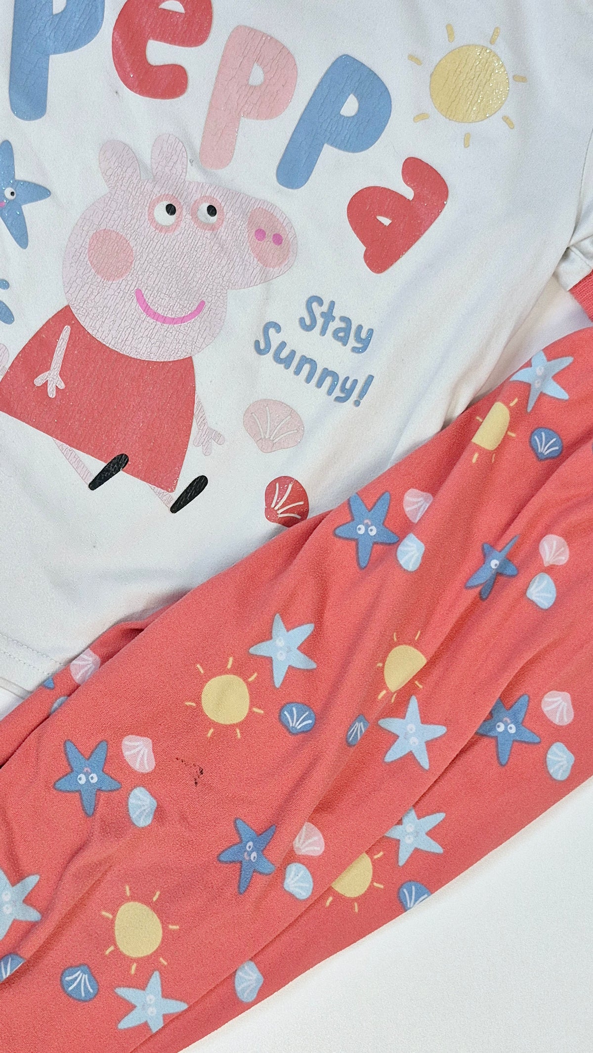 Pyjama 5T Peppa Pig Bien Porté (Imparfait voir photo)