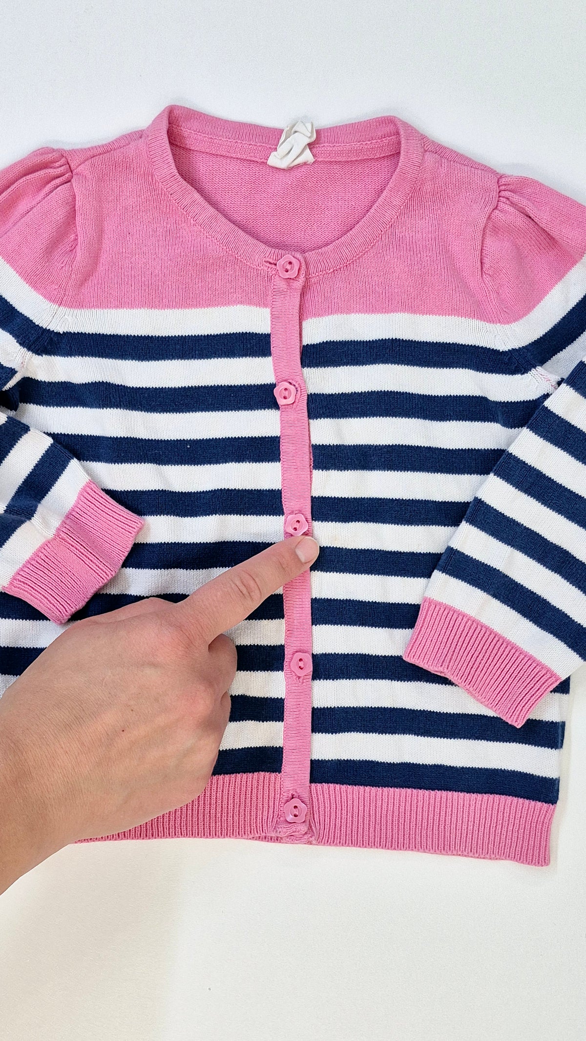Veste 12-18 mois H&M (Imparfait mini tache)