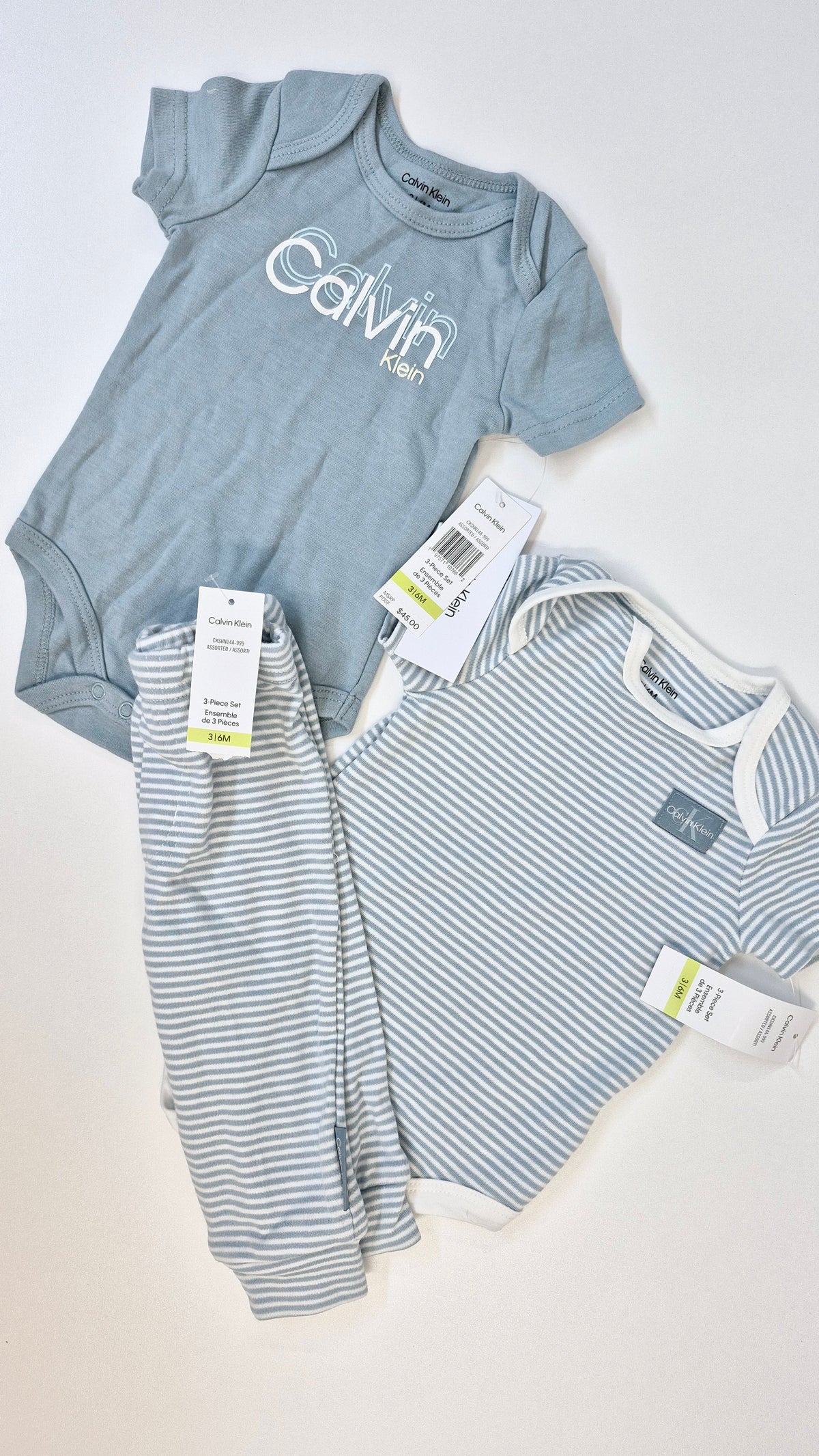 Ensemble 3-6 mois Calvin Klein Neuf