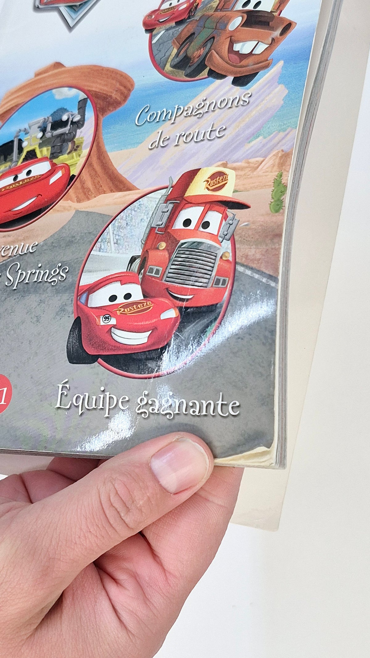 Livre Souple (1 coin plié)