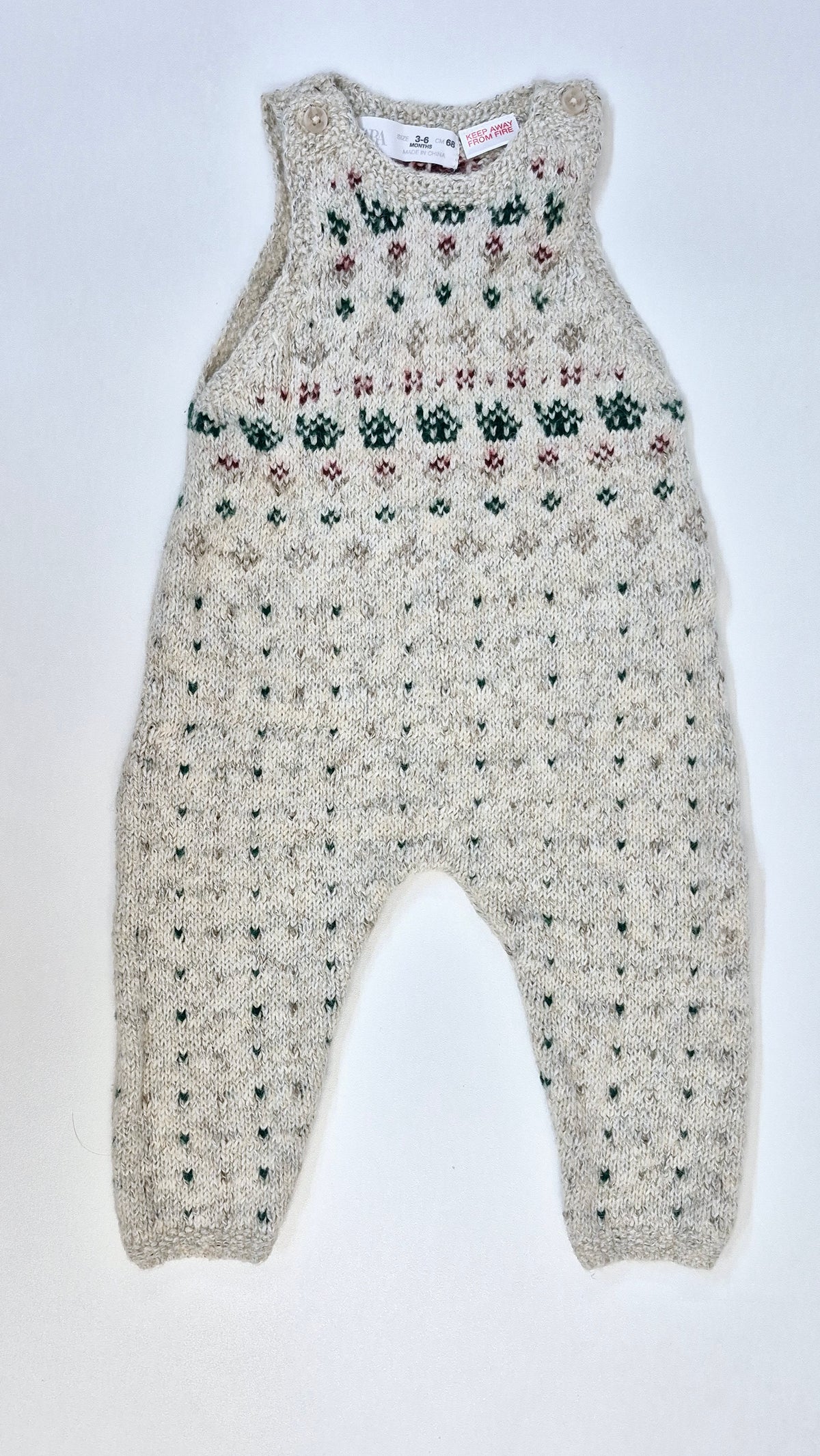 Salopette Tricot 3-6 mois Zara