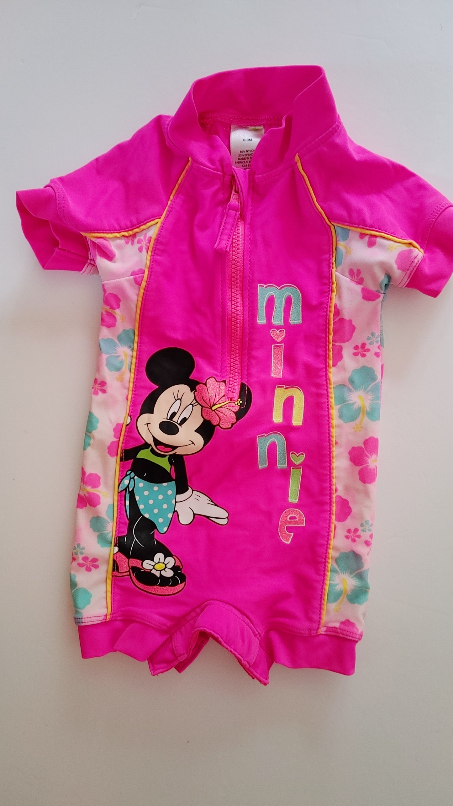 Maillot De Bain 0-3 mois Disney Baby imparfait voir photo petite tache